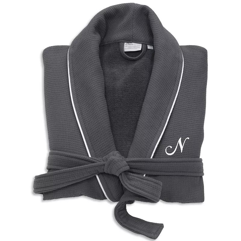 Linum Home Textiles Turkish Cotton Personalized Waffle Terry Bathrobe, Adult Unisex,  Product Image