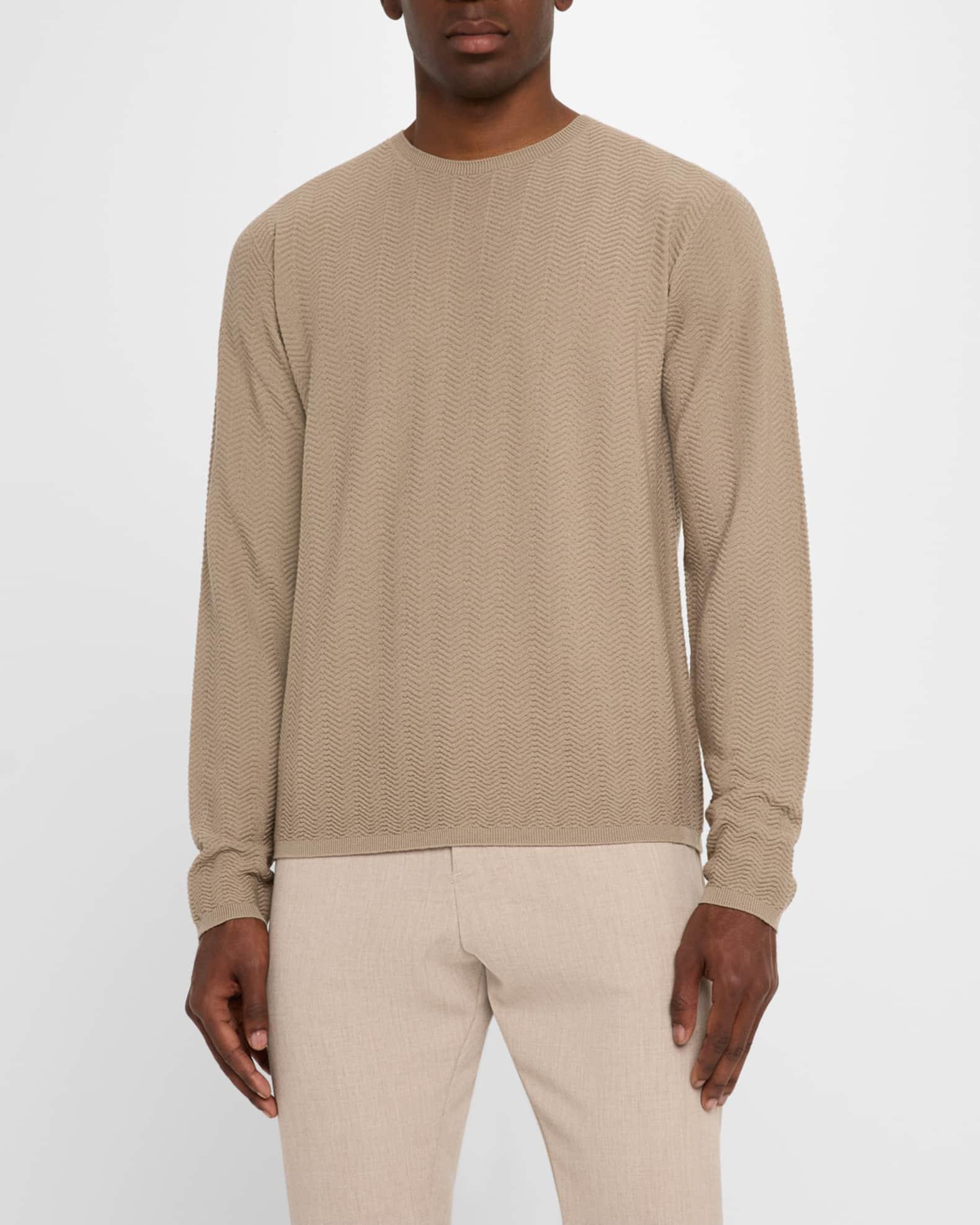 Men's Wool Chevron Crewneck Sweater Product Image