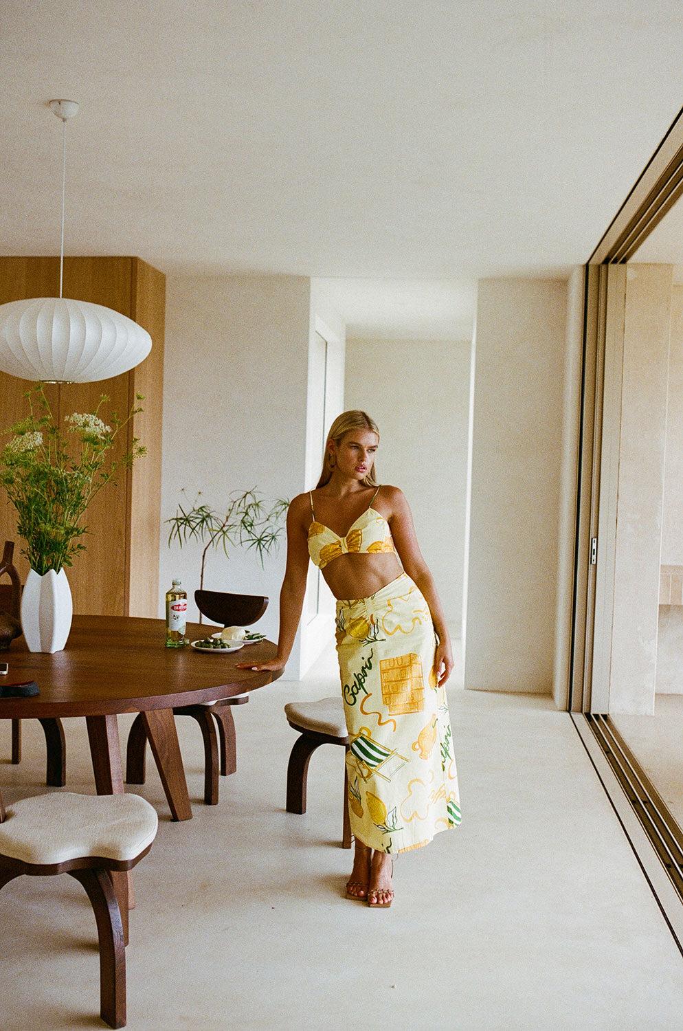 Tillie Top - Amalfi Citrus Product Image