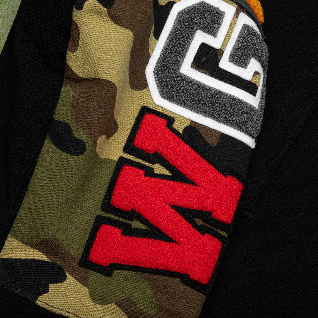 1st Shark Full Zip Hoodie - Black Male Product Image