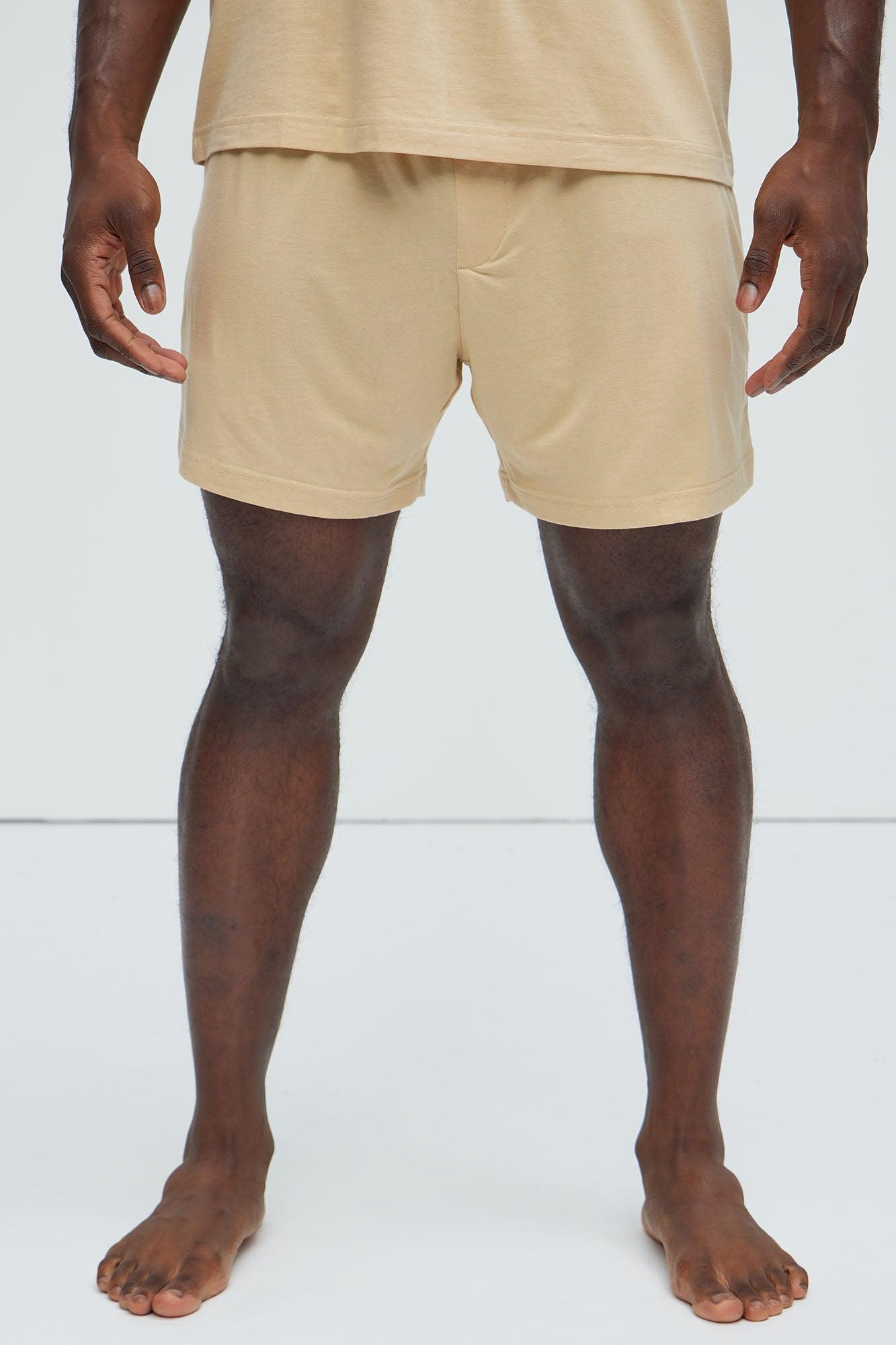 Essential Modal Boxer - Khaki Product Image