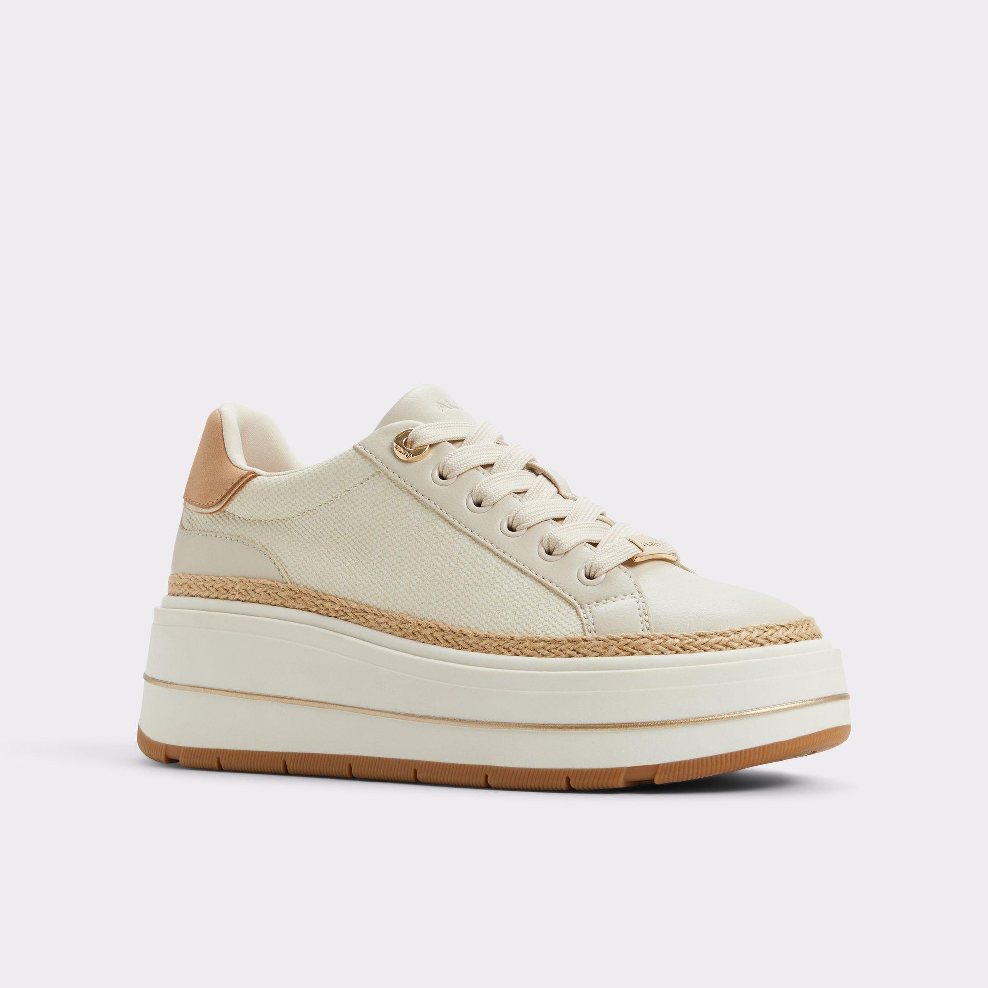 Garelia Cream Women's Platform and wedge sneakers | ALDO US Product Image