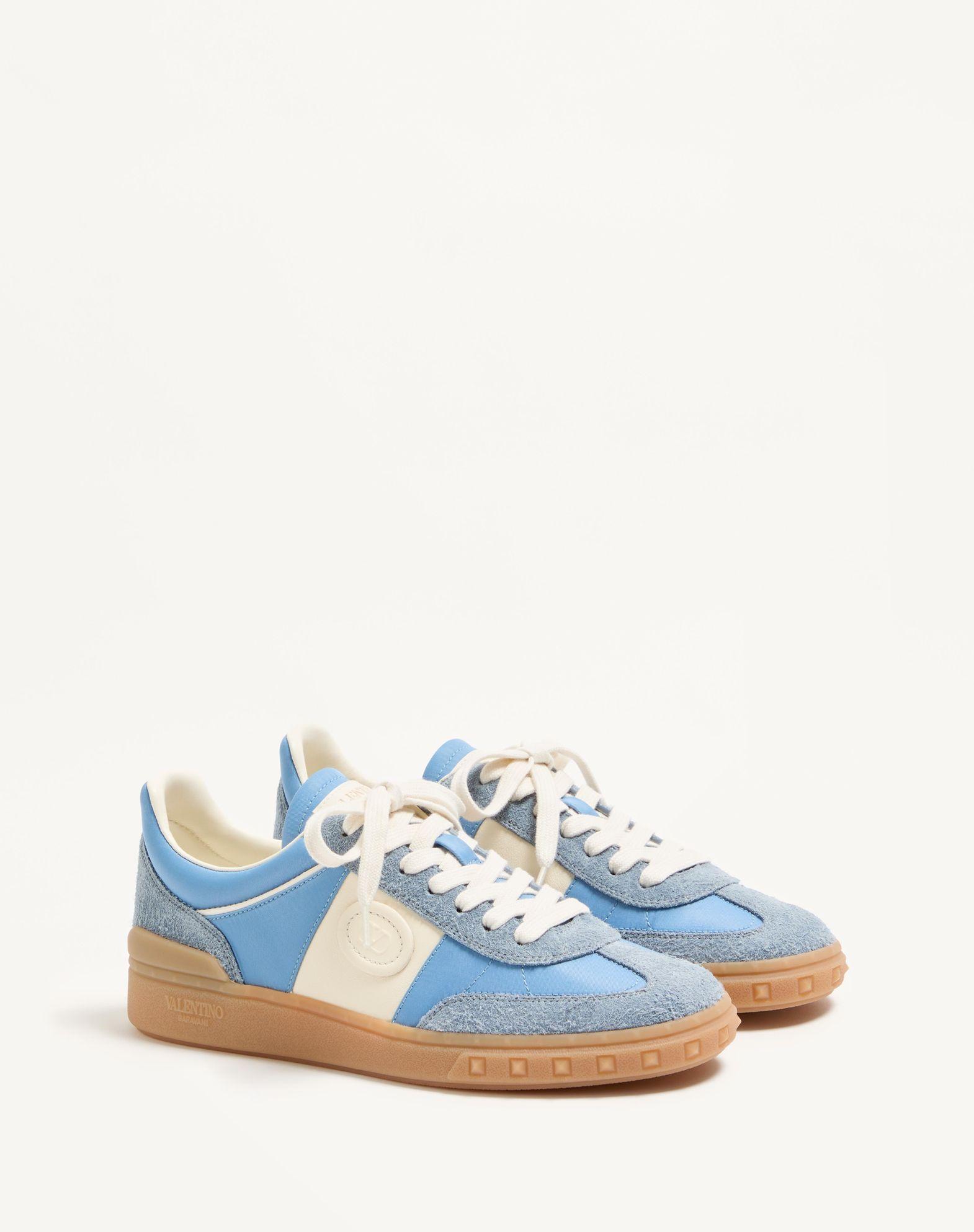 Upvillage Sneaker In Crust Leather With Nappa Calfskin Leather Band Product Image