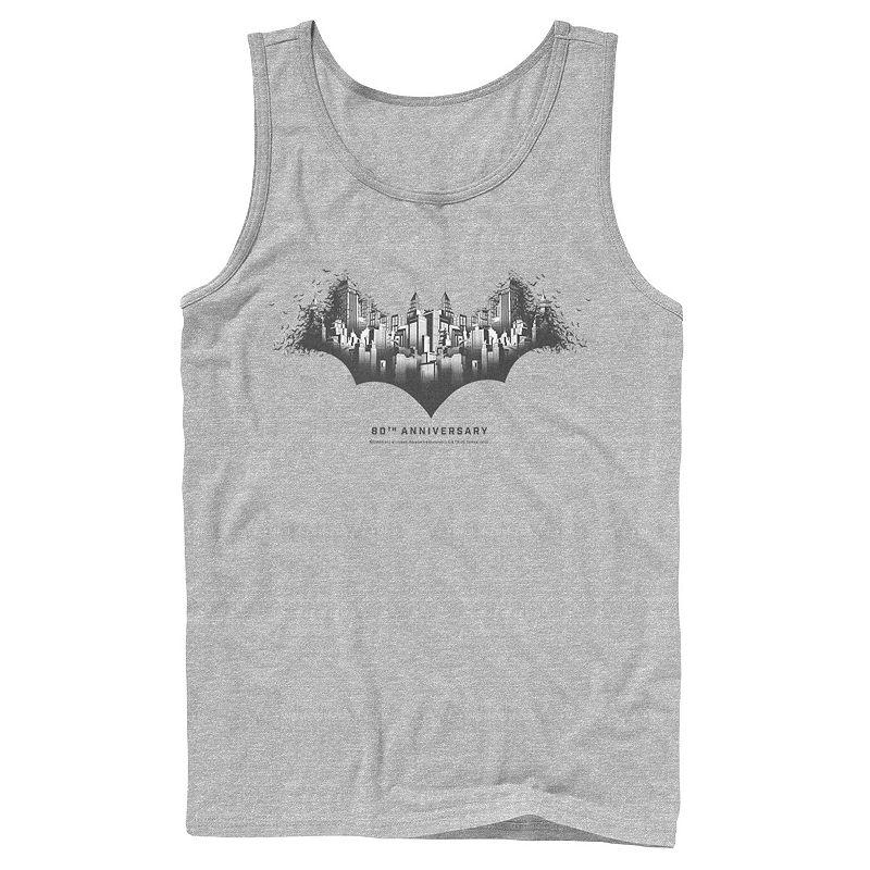 Men's DC Comics Batman Torched Logo Tank Top,  Product Image