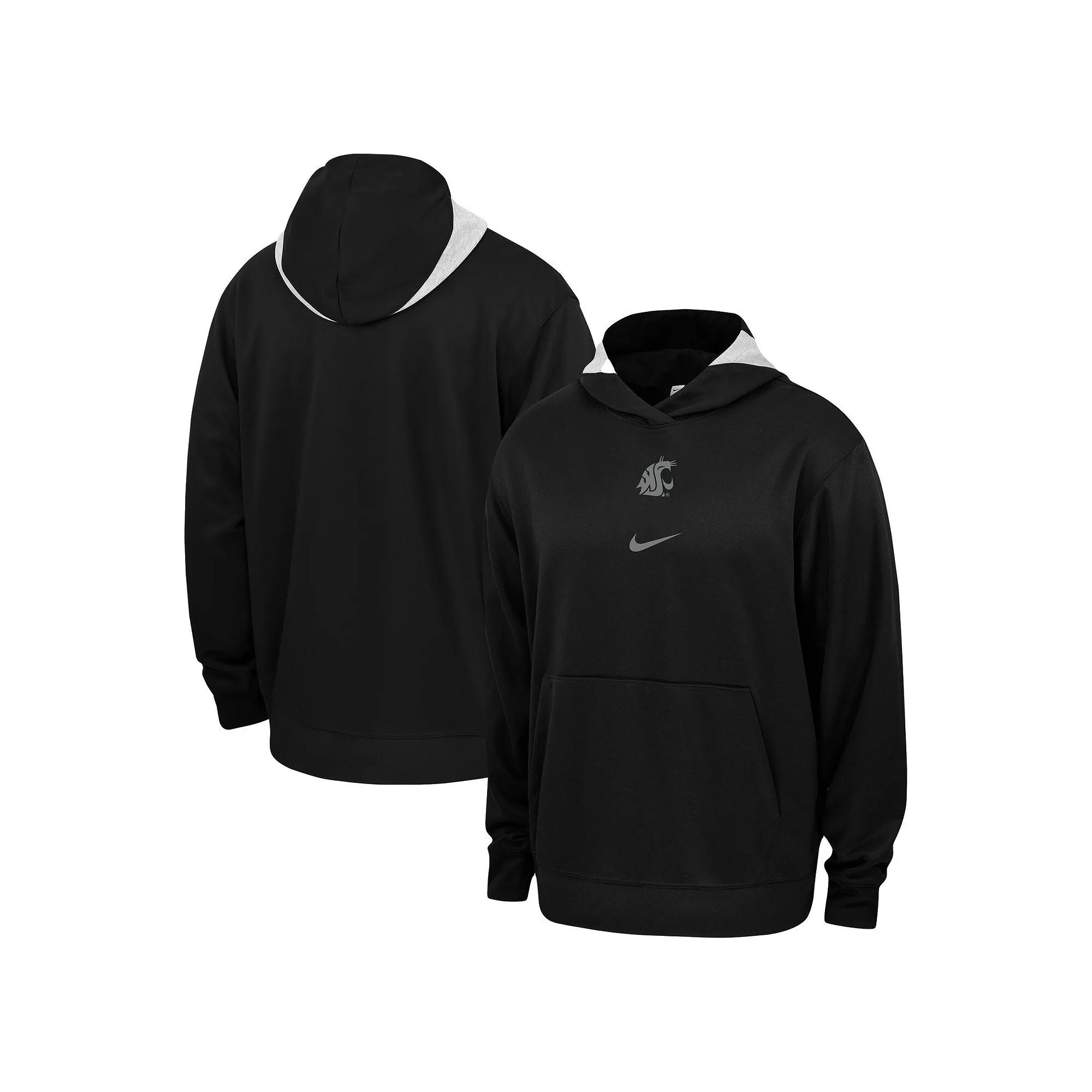 Men's Nike Black Washington State Cougars Basketball Spotlight Performance Pullover Hoodie,  Product Image