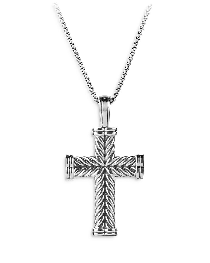 Mens Chevron Cross Pendant Product Image