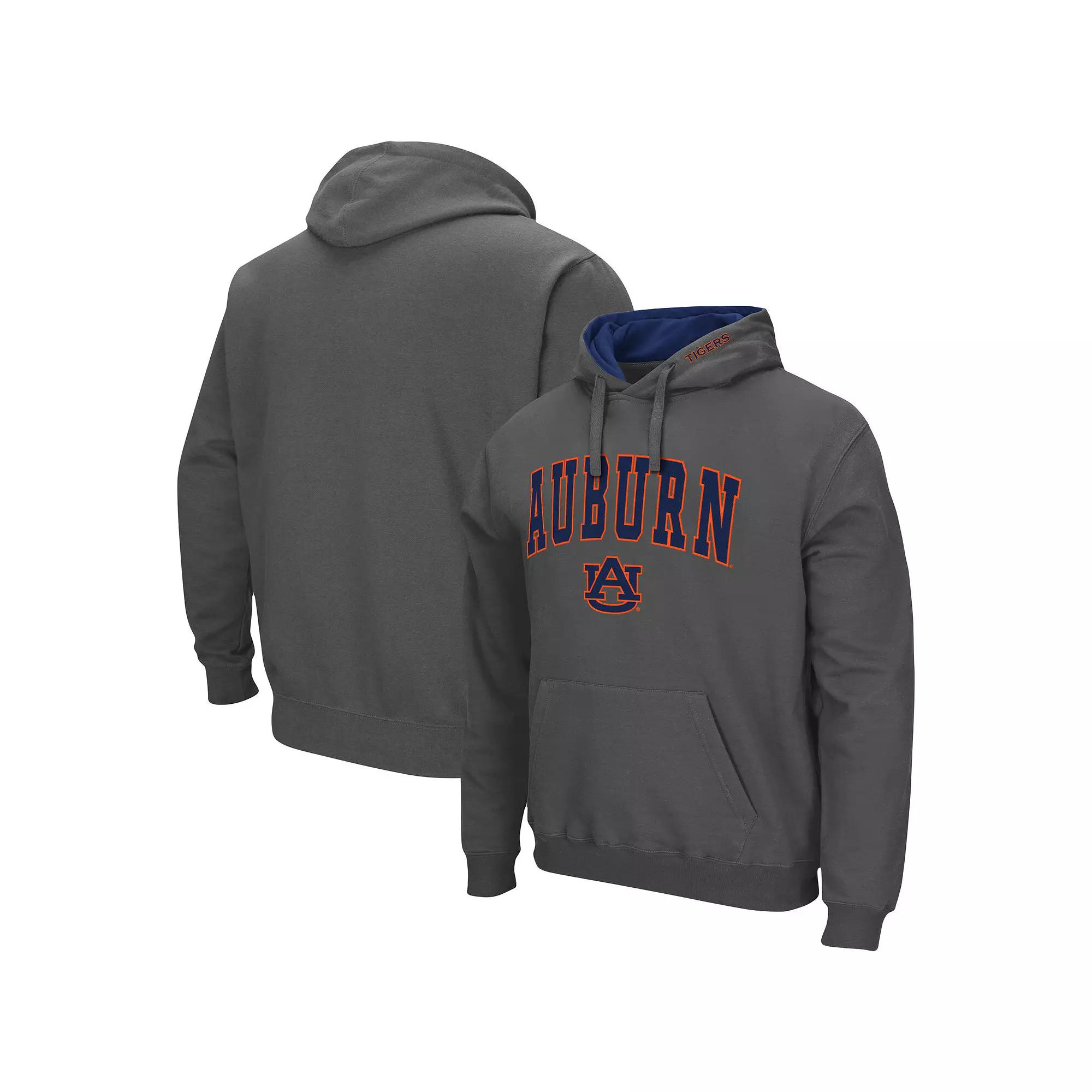 Men's Colosseum Black Virginia Tech Hokies Arch & Logo 3.0 Pullover Hoodie,  Product Image