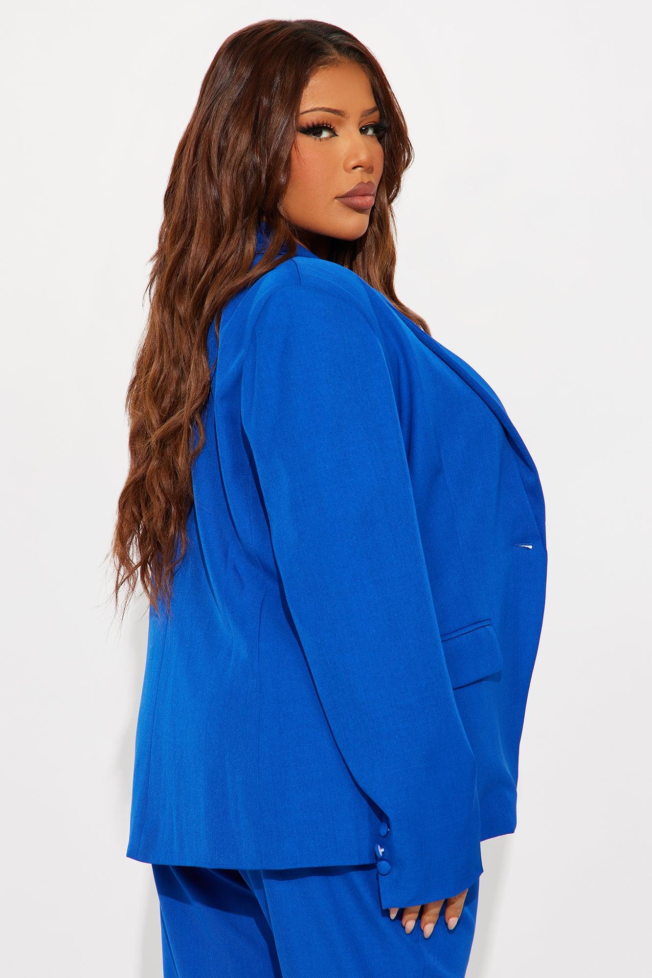 Breaking Even Blazer - Royal Female Product Image
