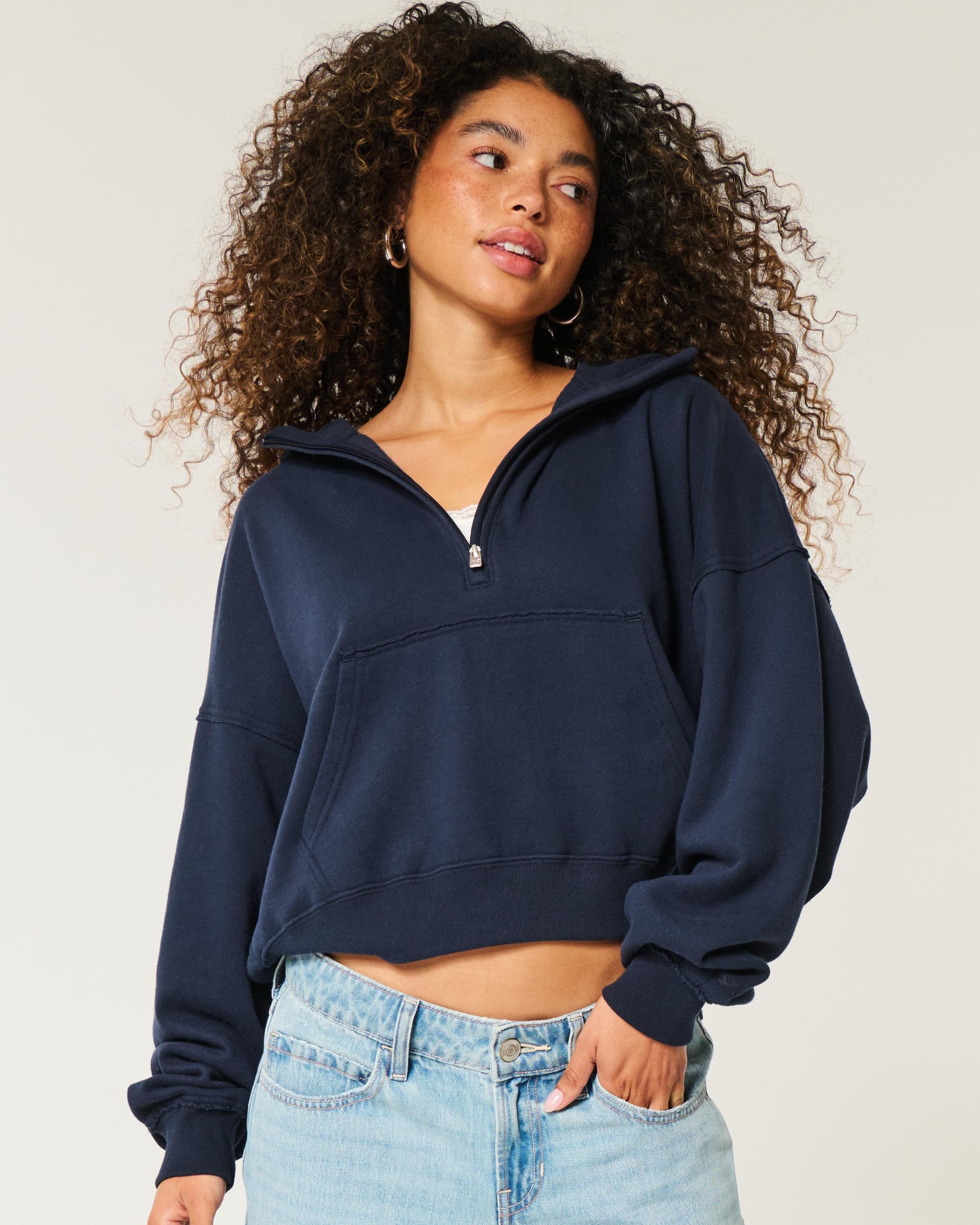 Easy Half-Zip Hoodie Product Image