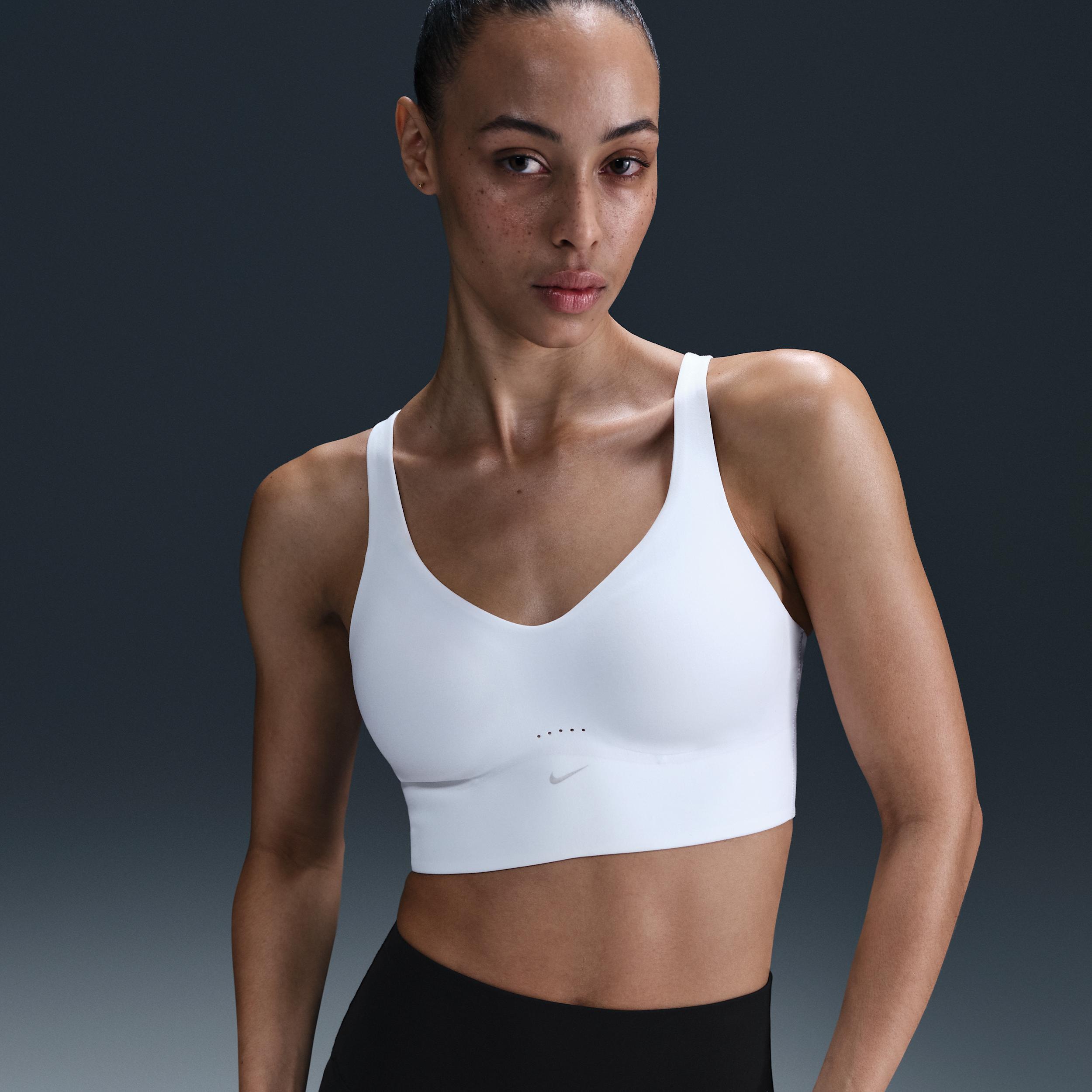Nike Women's Alate Medium Support Longline Padded Sports Bra Product Image