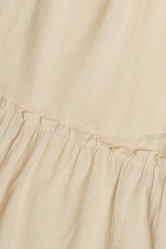 Sand Gauze Wide Leg Jumpsuit Product Image