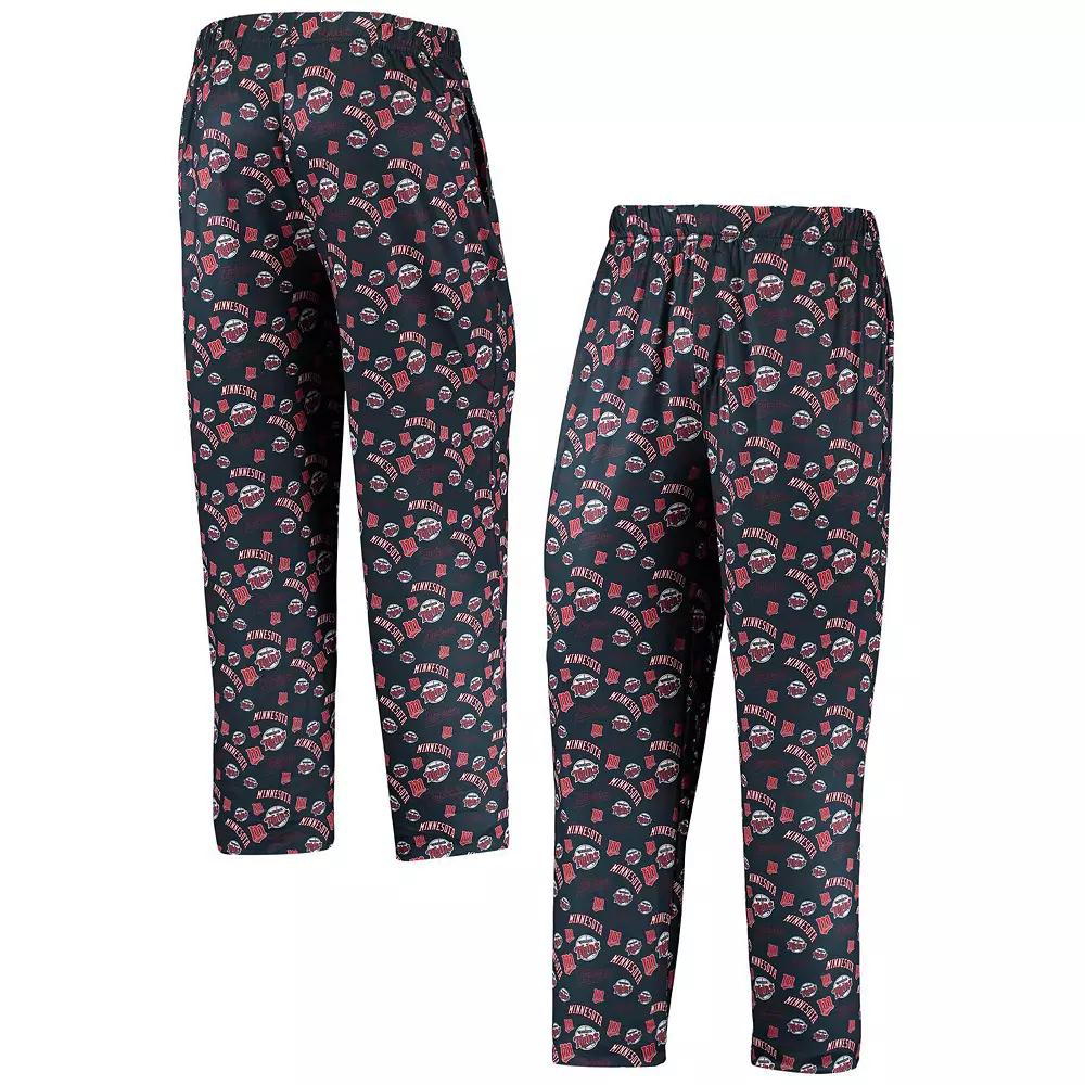 Men's FOCO Navy Minnesota Twins Cooperstown Collection Repeat Pajama Pants,  Product Image