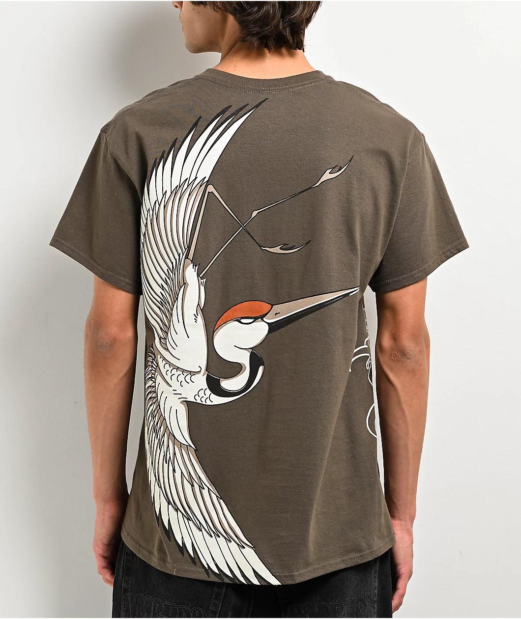 Ninth Hall Koi Pond Olive T-Shirt Product Image