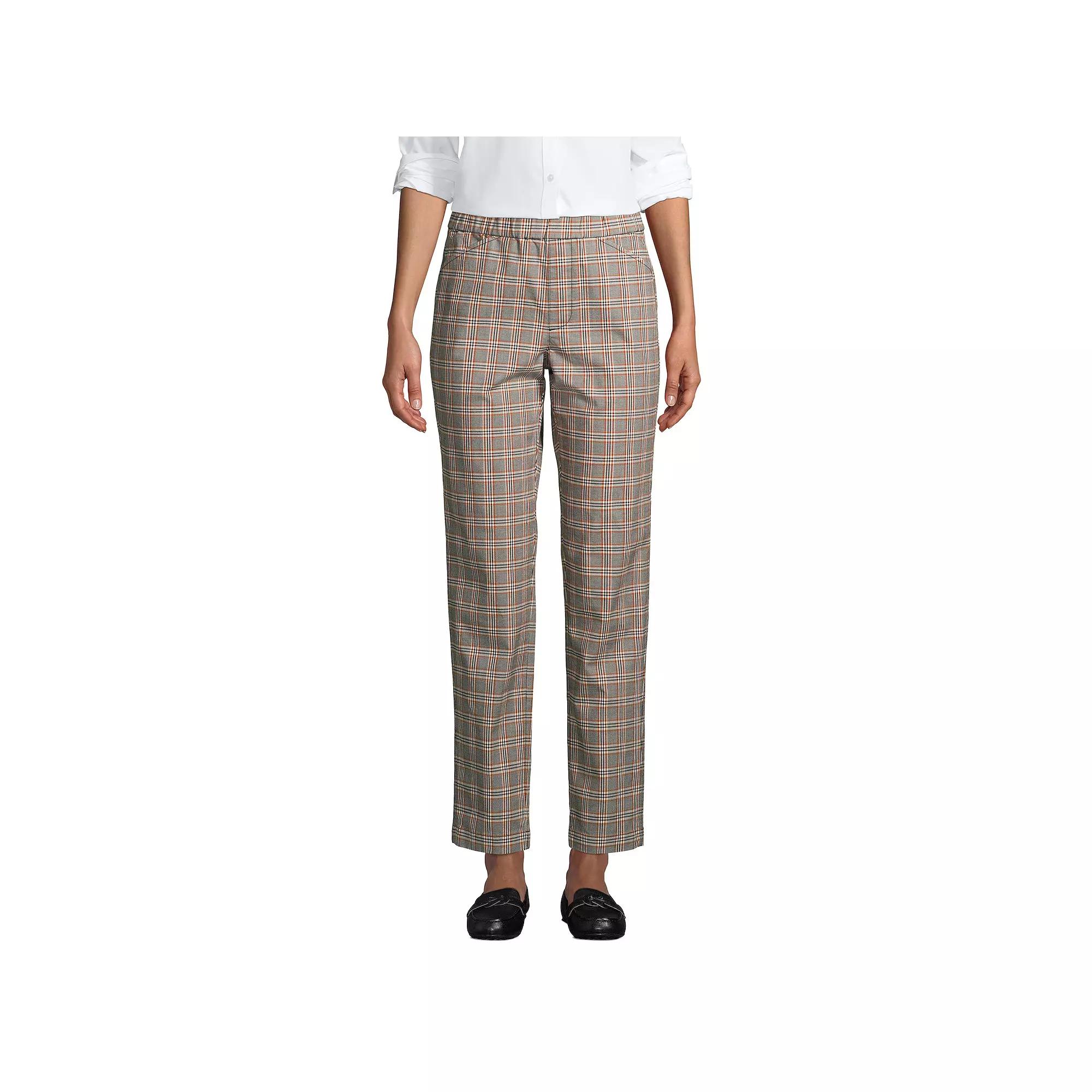 Women's Lands' End Pull-On Chino Ankle Pants,  Product Image