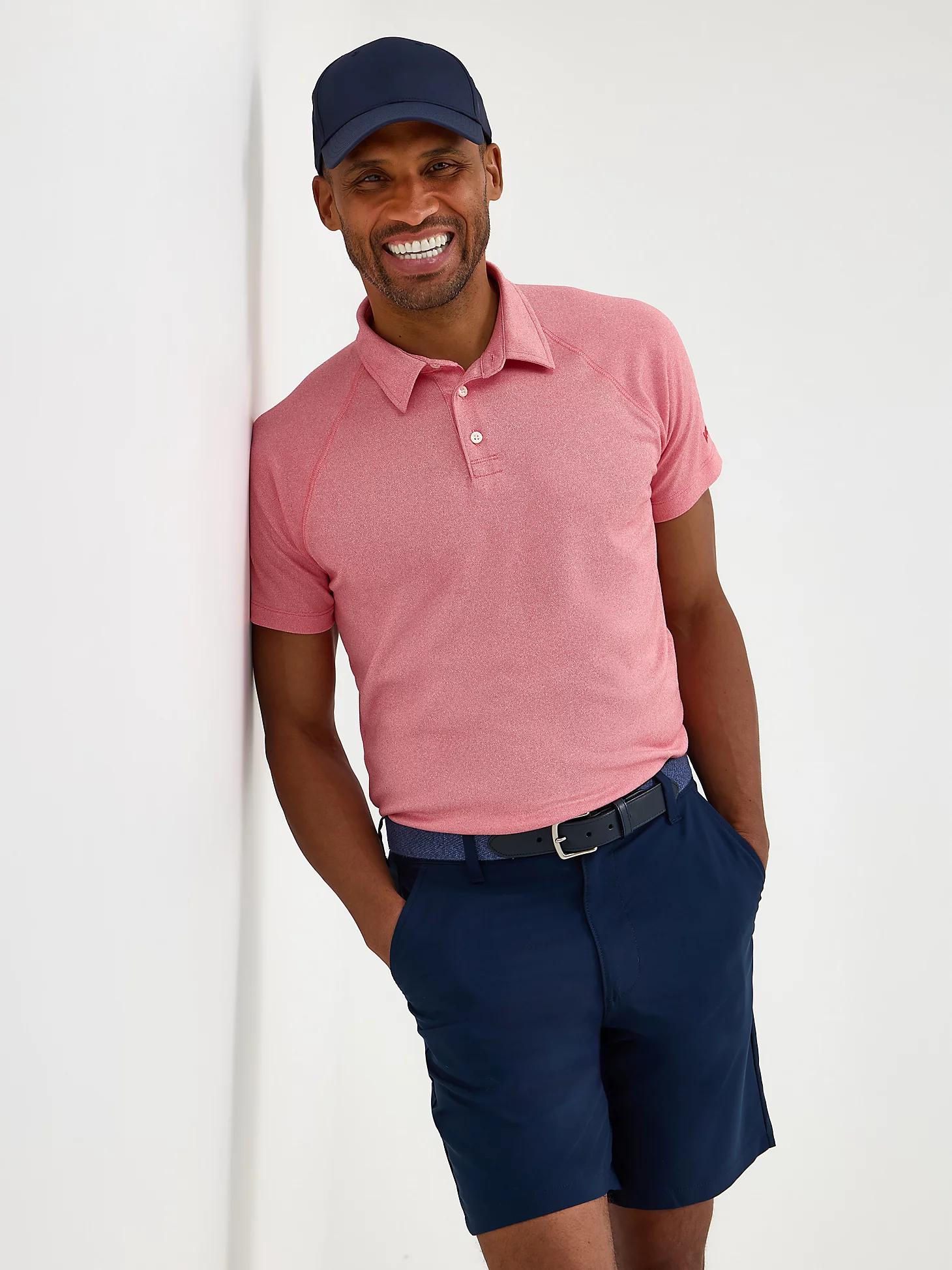 Men's Golf Series Solid Polo Shirt | Men's Tops & Tees | Lee® Product Image