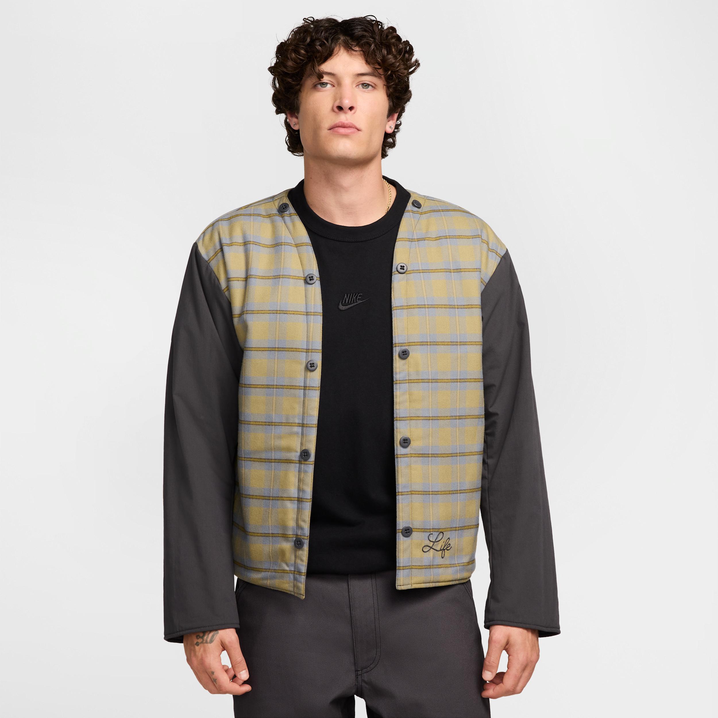 Nike Mens Life Flannel-Lined Barn Coat | FZ0132-060 Product Image