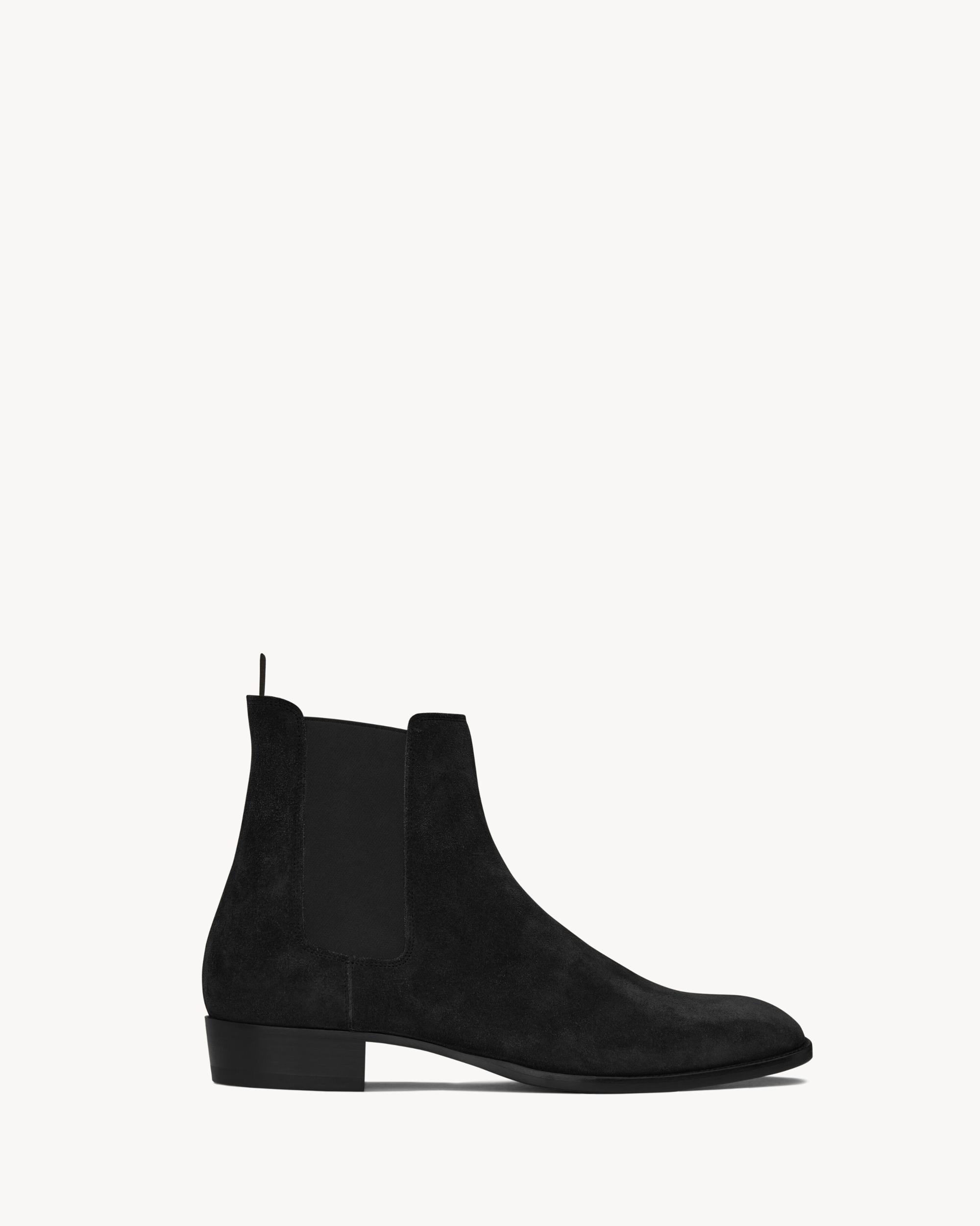 wyatt chelsea boots in suede Product Image