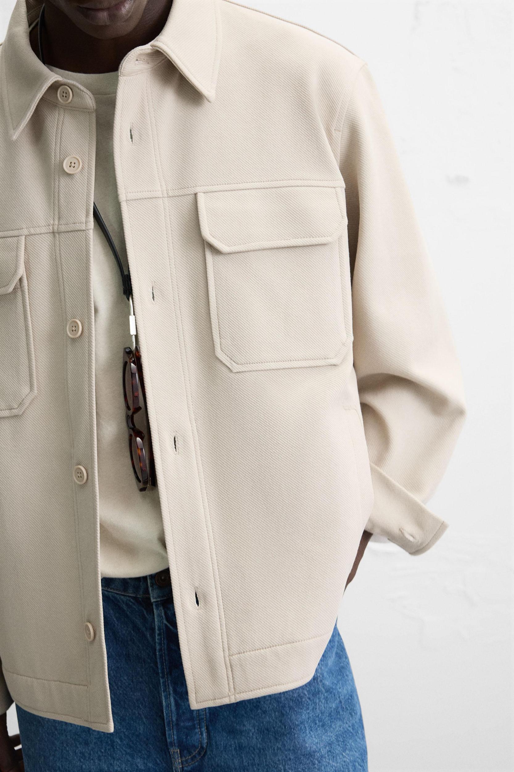 COMFORT TEXTURED OVERSHIRT Product Image