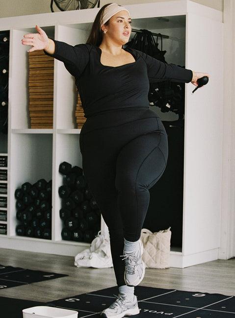 Achieve Activewear Leggings Black Curve Product Image