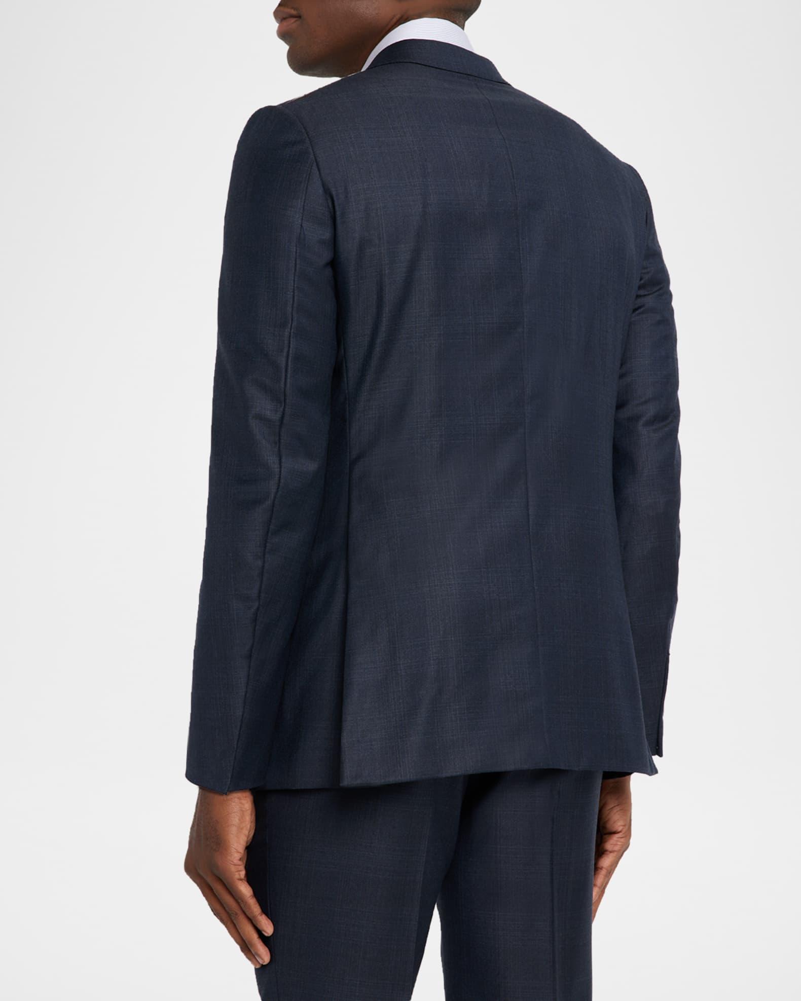 Men's Wool Tonal Plaid Two-Piece Suit Product Image