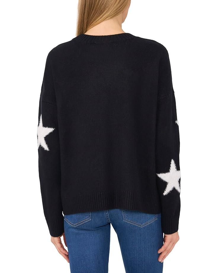 Ribbon Fairisle Crew Neck Sweater Product Image