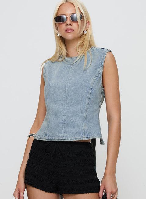 Countryside Top Classic Denim Product Image