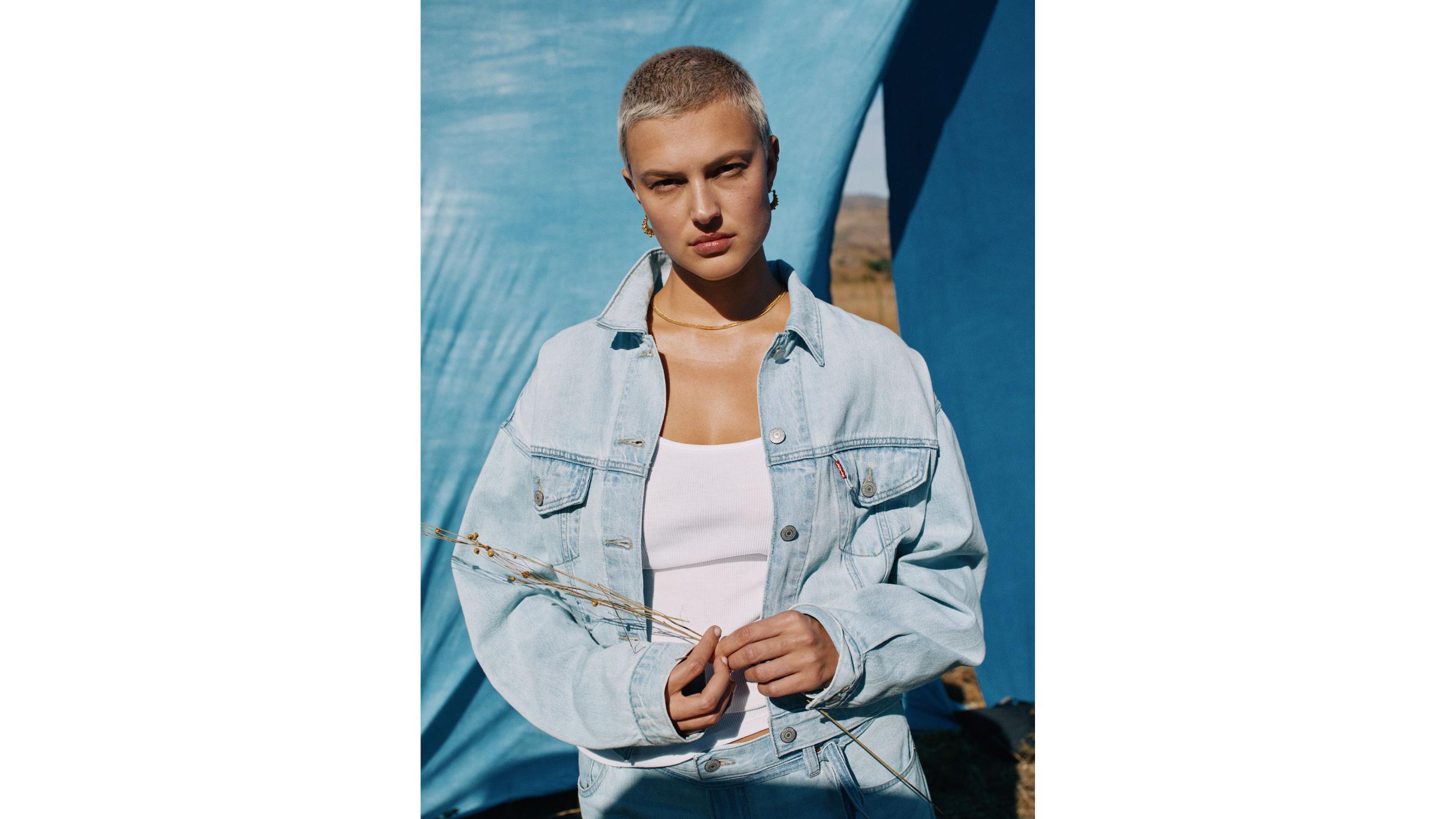 568™ Loose Linen+ Denim Men's Jeans Product Image