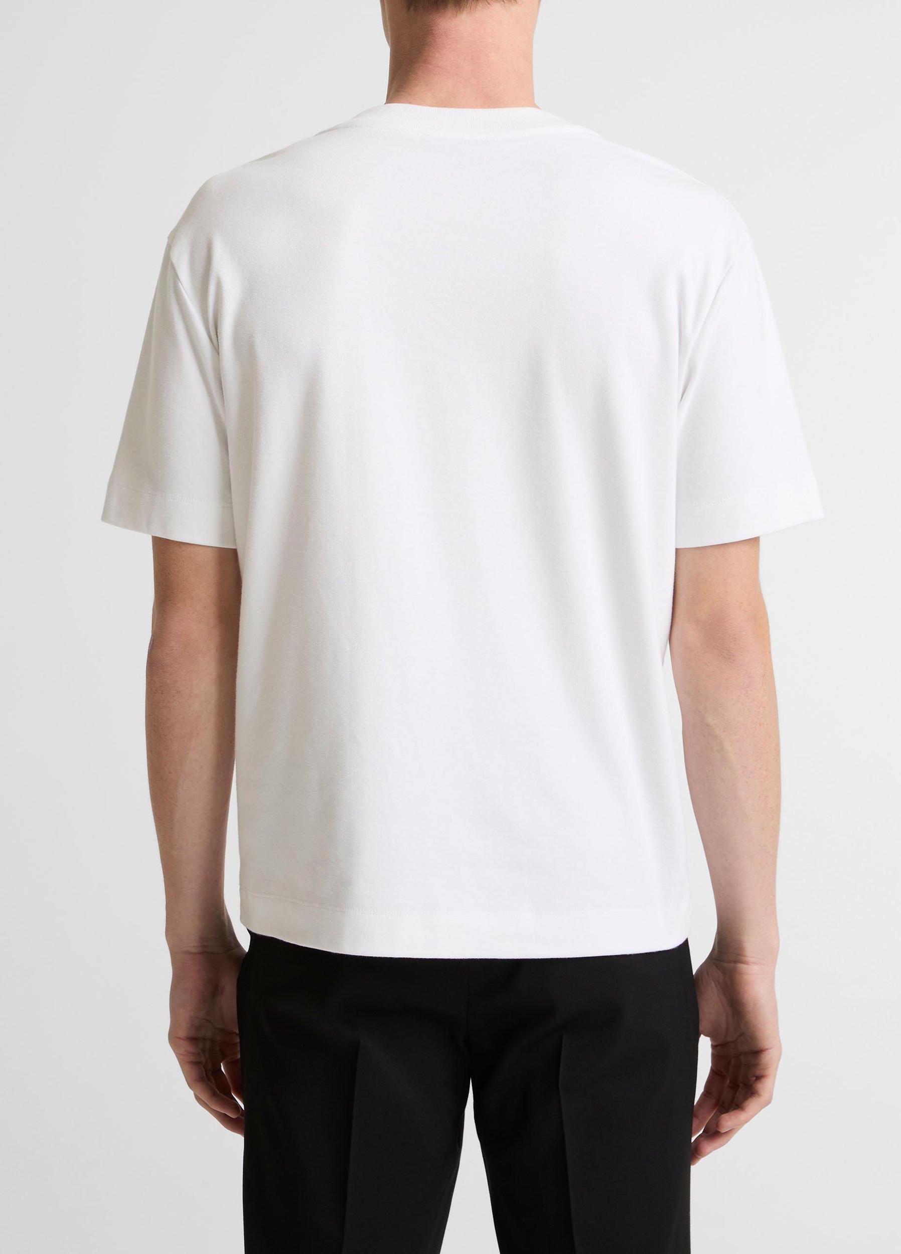 Peached Cotton Jersey T-Shirt Product Image