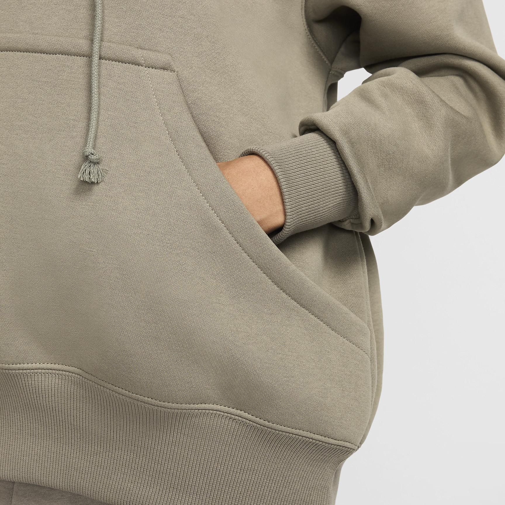 Nike Womens Nike Phoenix Fleece OS Pullover Hoodie - Womens Light Army/Sail Product Image