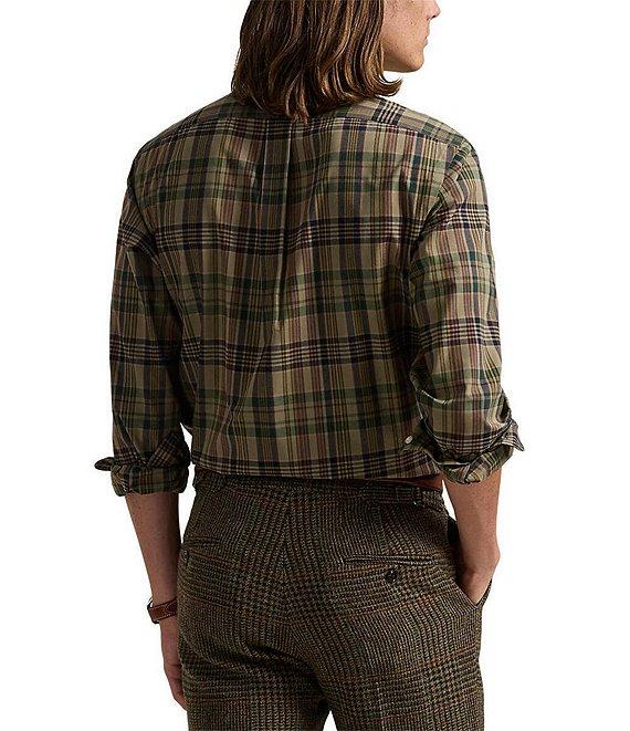 Polo Ralph Lauren Classic Fit Performance Stretch Long Sleeve Woven Shirt Product Image