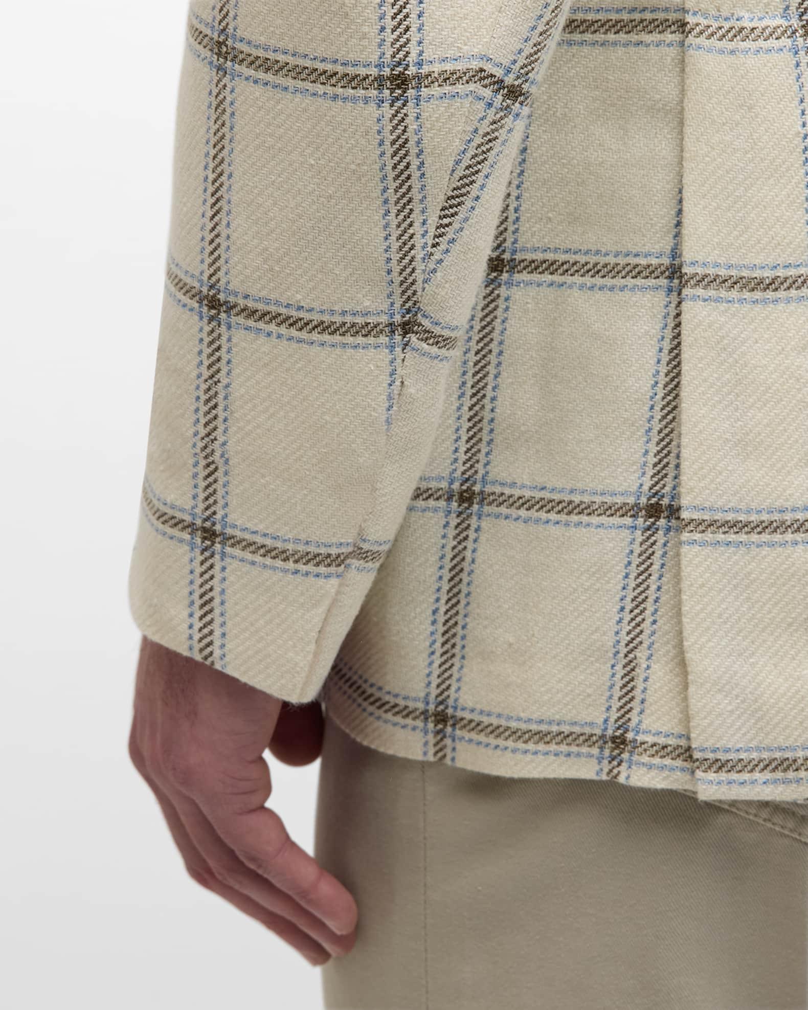 Men's Windowpane Sport Coat Product Image