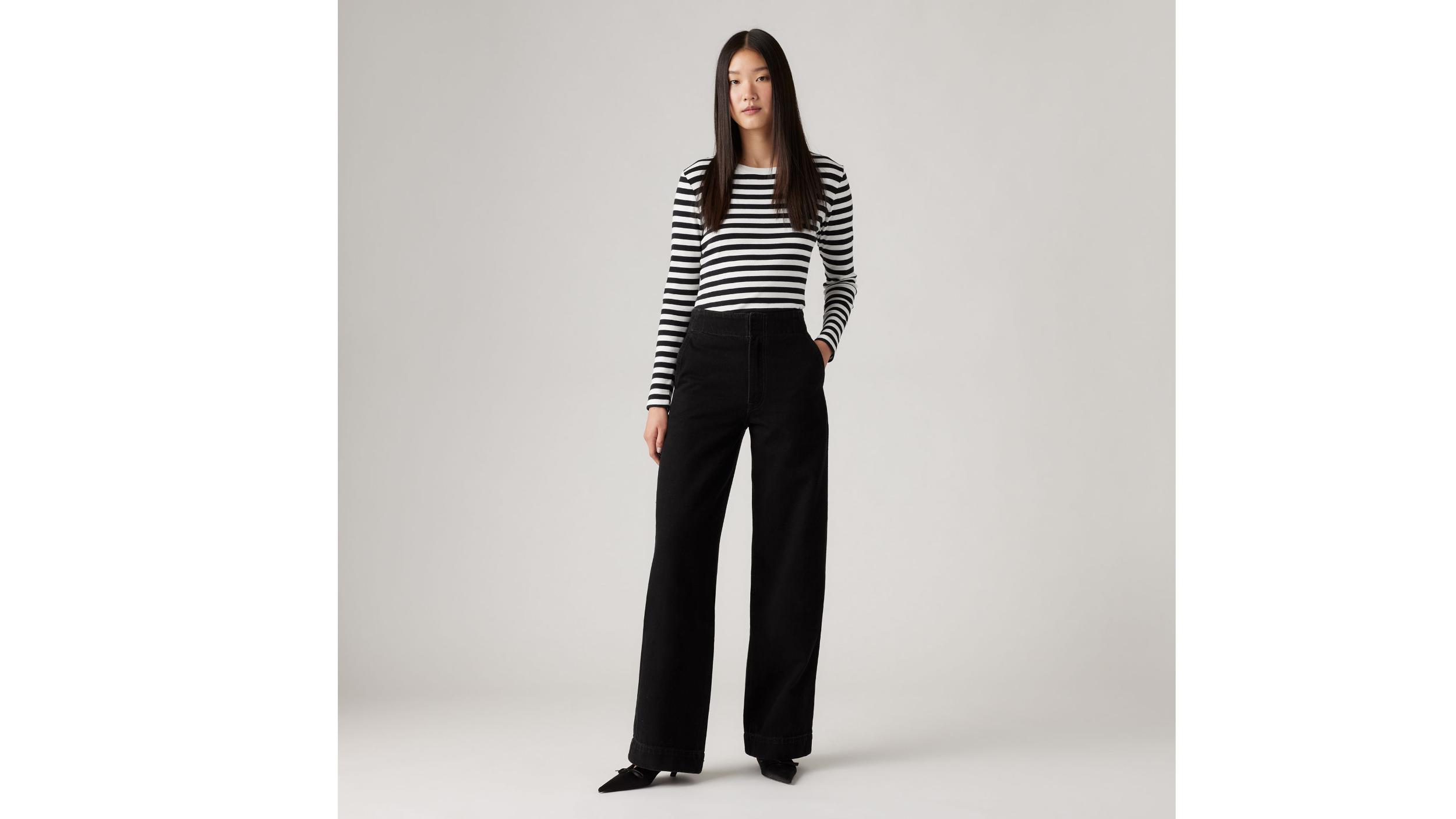 Ribcage Wide Leg Tailored Women's Jeans Product Image