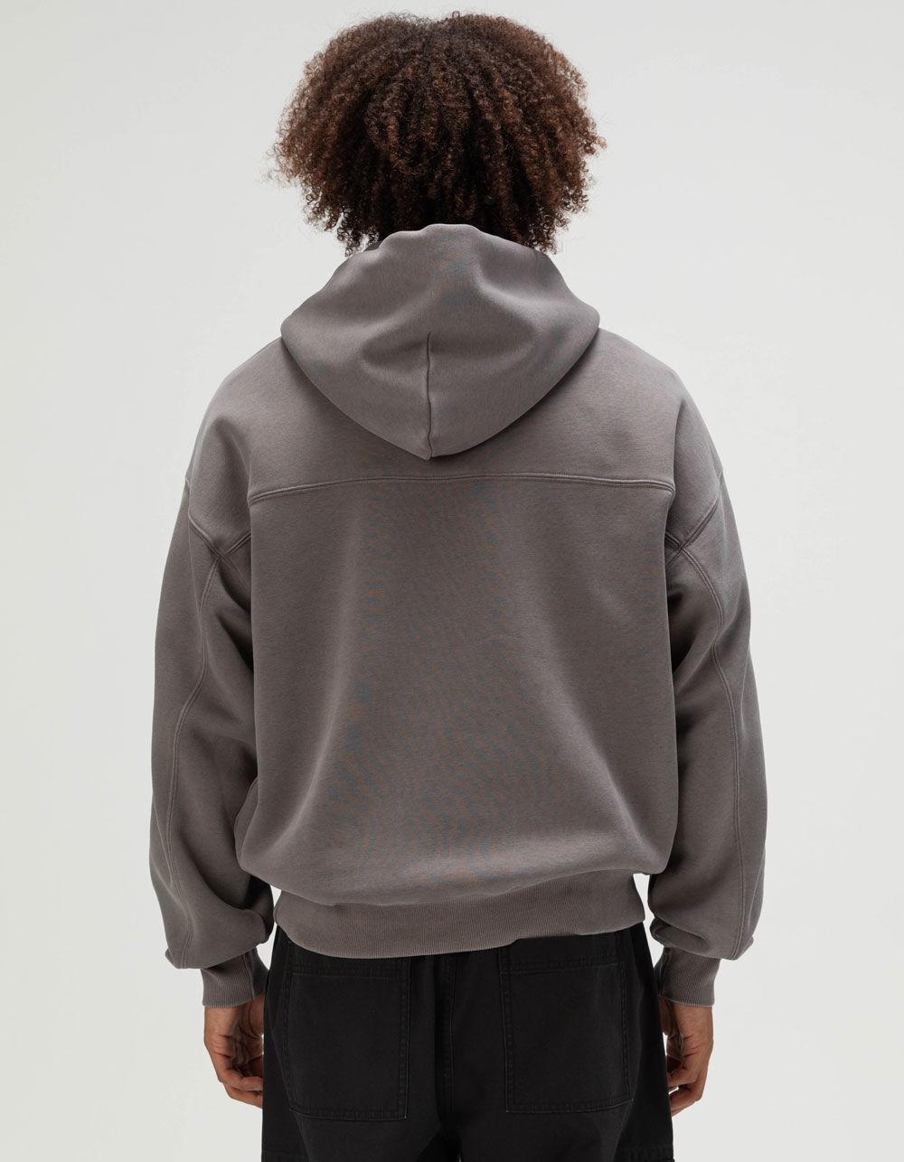 RSQ Mens Oversized Hoodie - DARK GRAY Product Image
