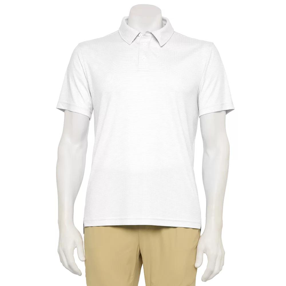 Men's Tek Gear® Adaptive Dry Tek Polo, Size: Medium, Modern White Product Image