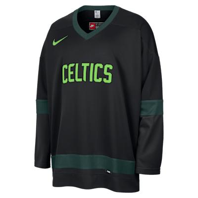 Boston Celtics City Edition Men's Nike NBA Hockey Jersey Product Image