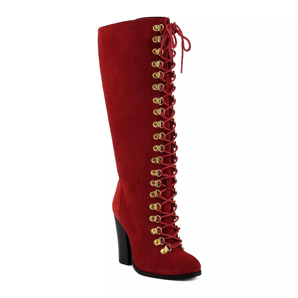 Rag & Co Sleet Slay Women's Suede Mid-Calf Boots,  Product Image