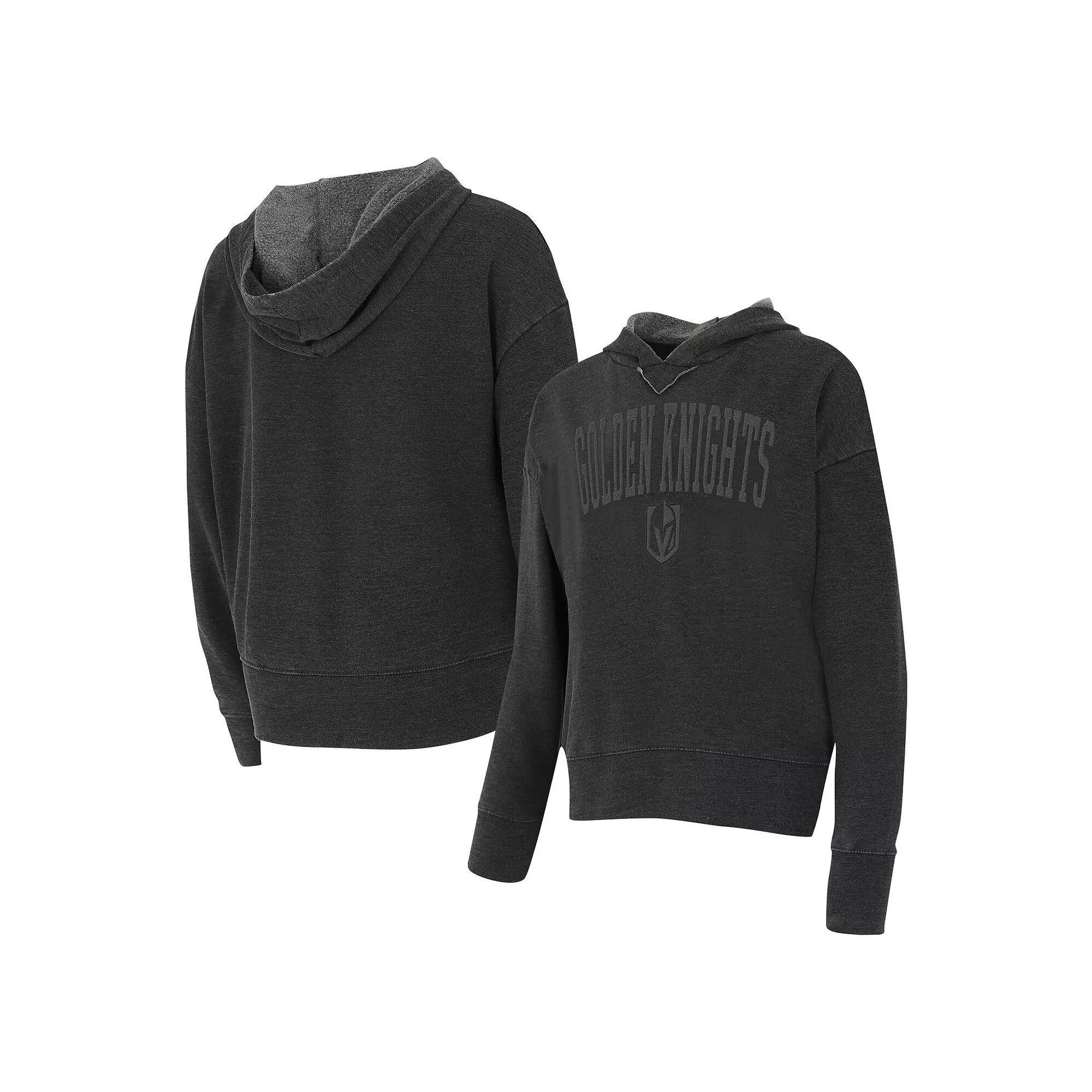 Women's Concepts Sport Charcoal Vegas Golden Knights Volley Pullover Hoodie, Size: XL, Lvk Charco Product Image