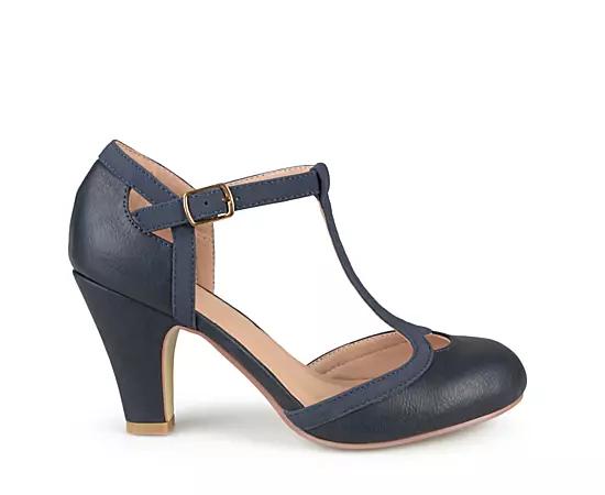 Journee Olina Women's Mary Jane Heels,  Product Image