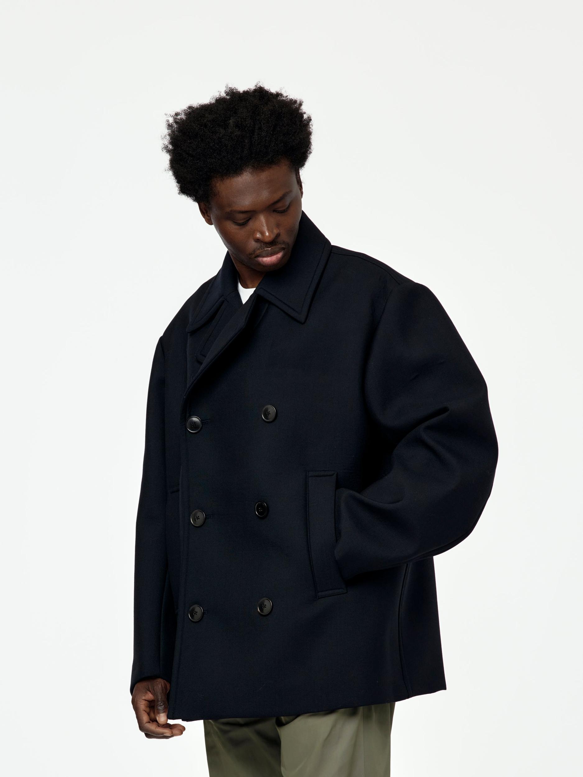 Rave Coat (Navy) Product Image