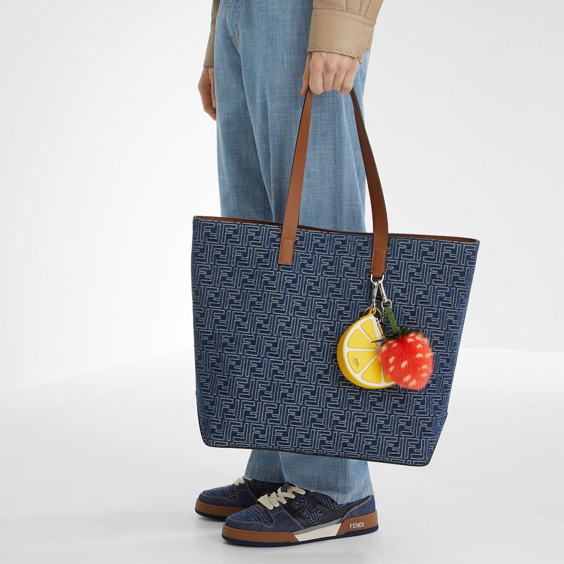 Fendi Match SneakersBlue FF Jacquard low-tops Product Image