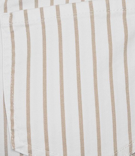 NYDJ High Rise Straight Leg Relaxed Fit Cropped Stretch Denim Jeans Product Image