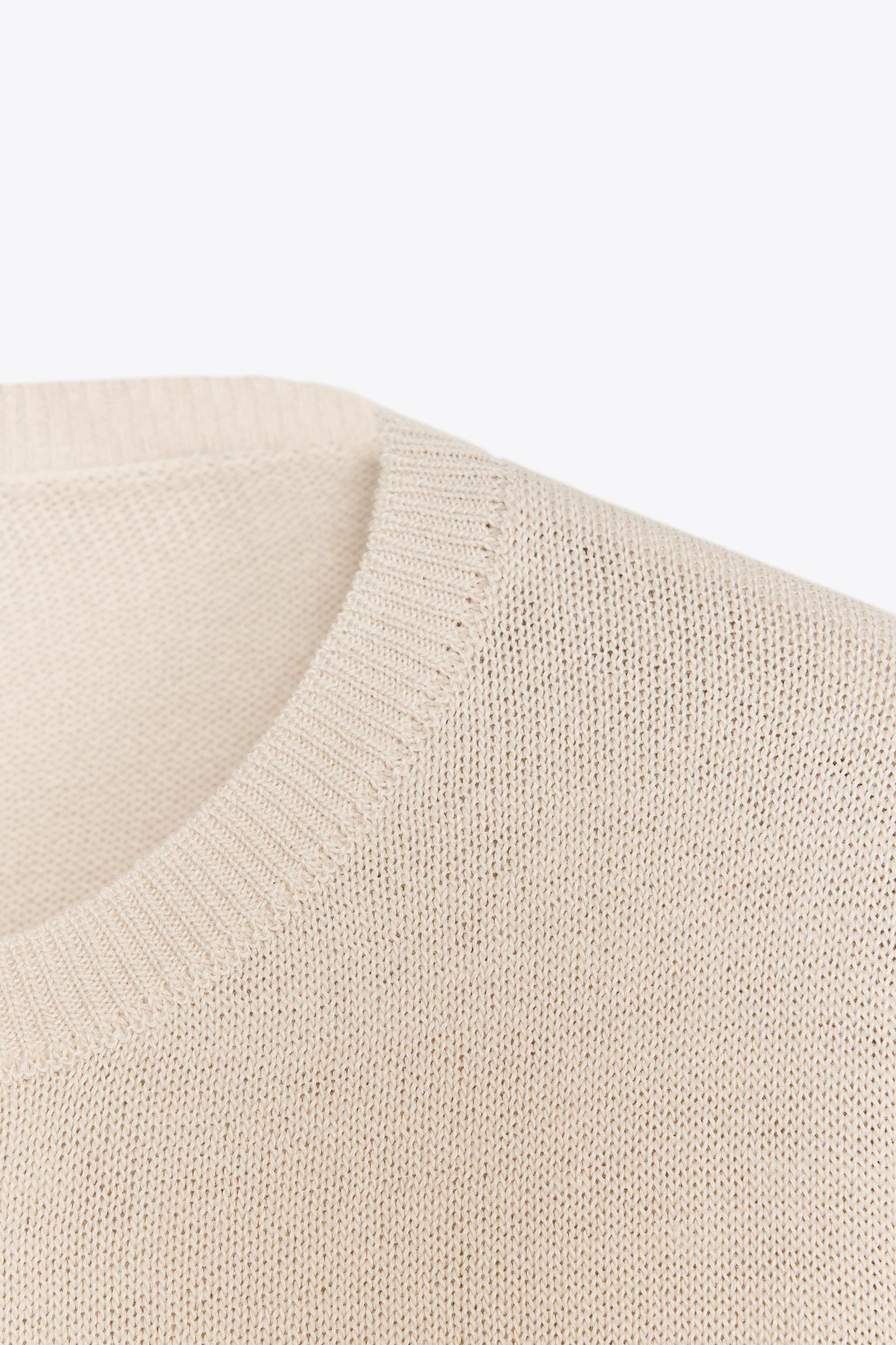 BASIC WOOL BLEND KNIT SWEATER Product Image