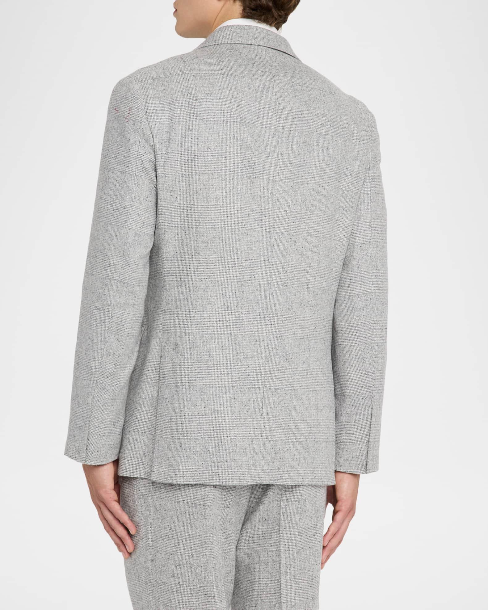 Men's Plaid Donegal Effect Two-Piece Suit Product Image