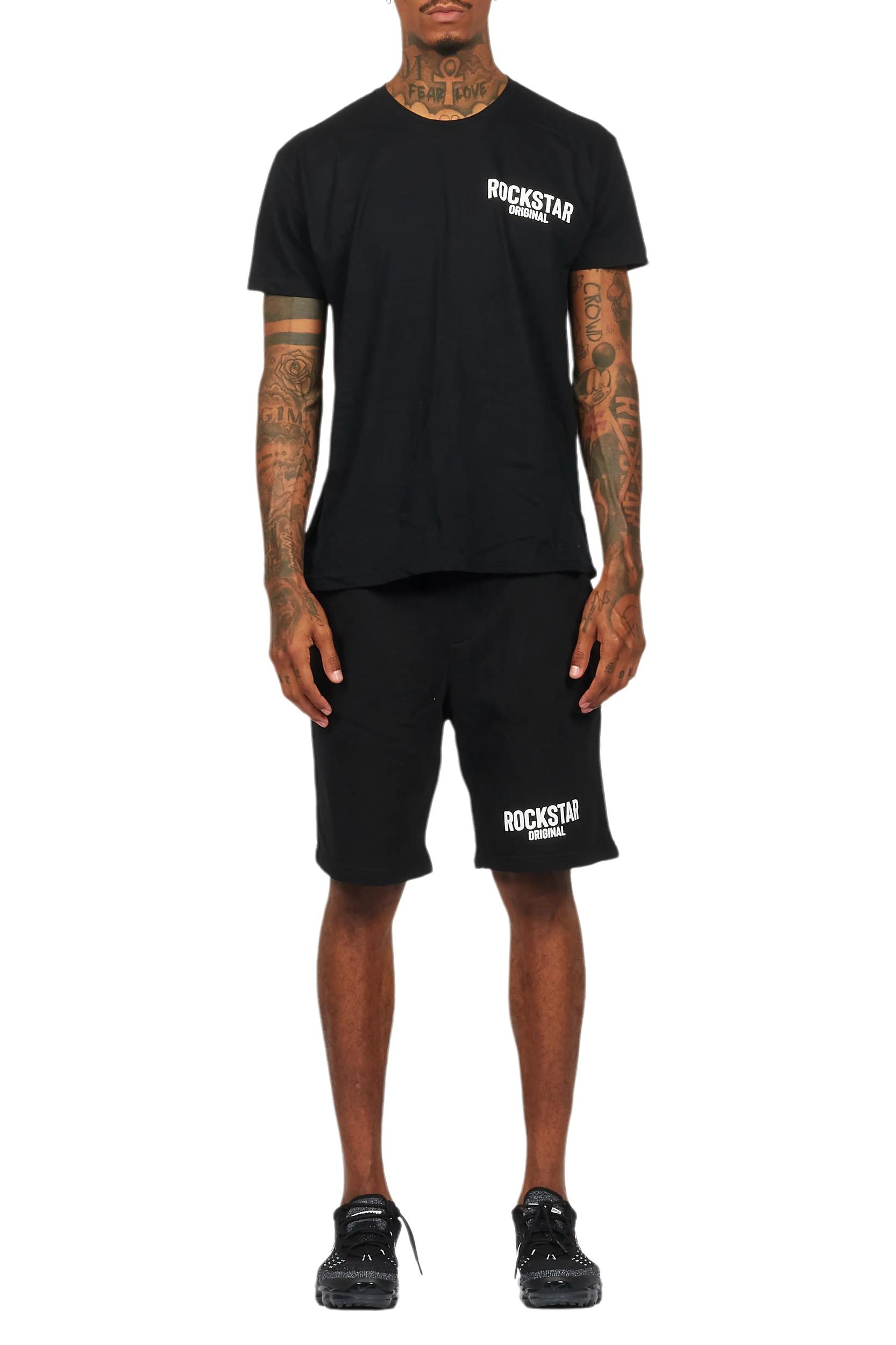 Sana Black/White Short Set Male Product Image