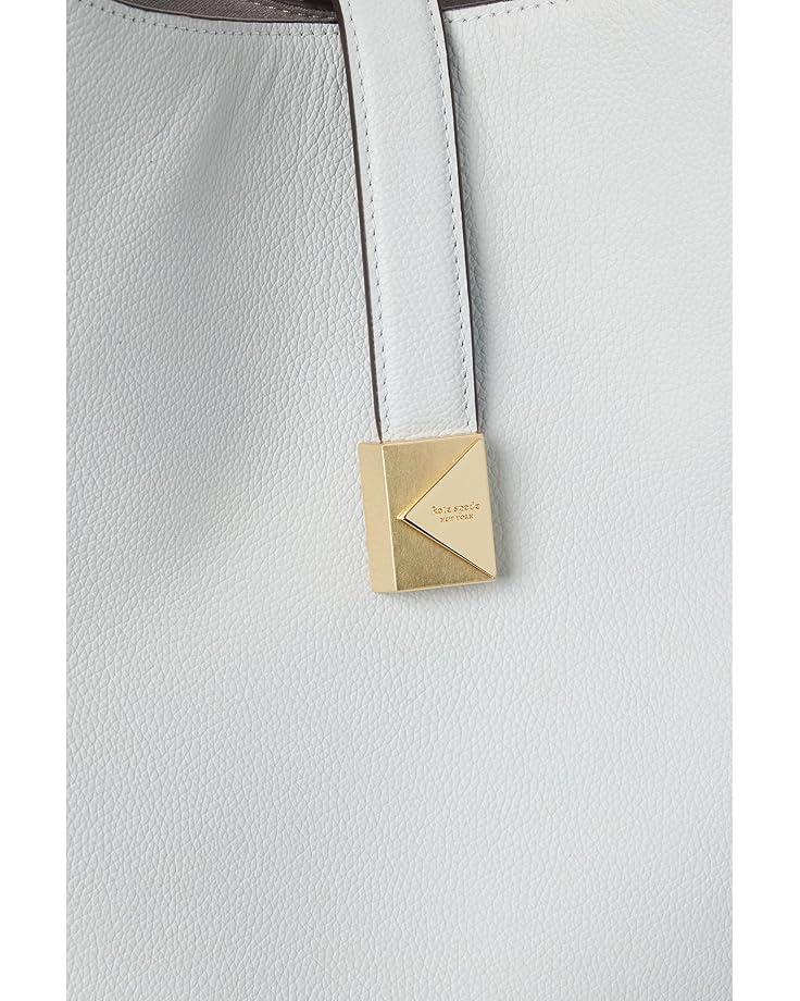 Deco Pebbled Leather Medium Crossbody Tote Product Image