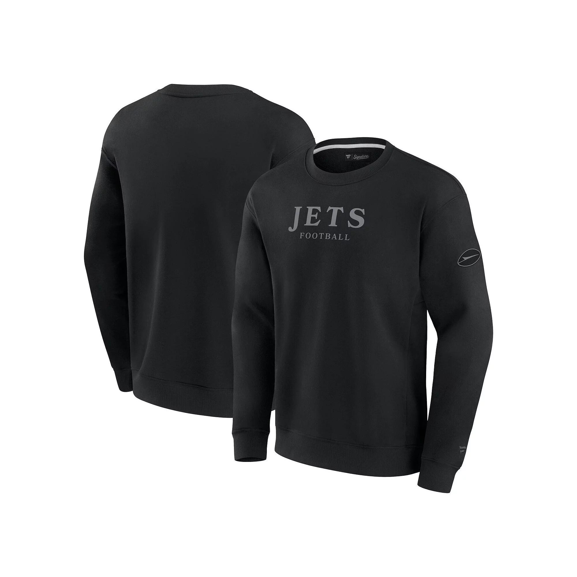 Men's Fanatics Navy Houston Texans Elements Future Ground Lettering Pullover Sweatshirt,  Product Image