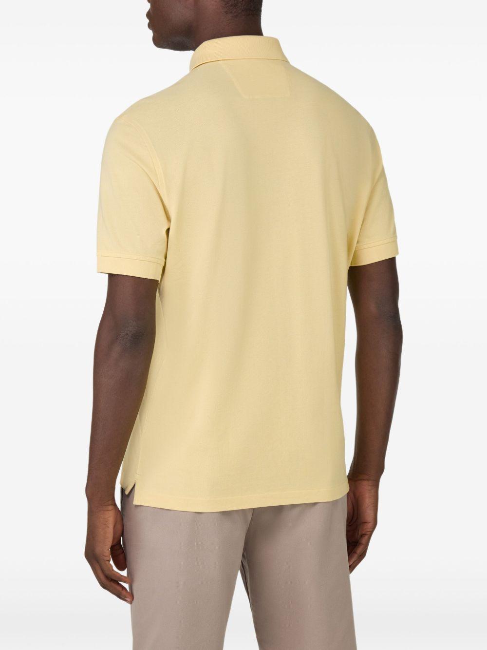 cotton piqué polo shirt Product Image