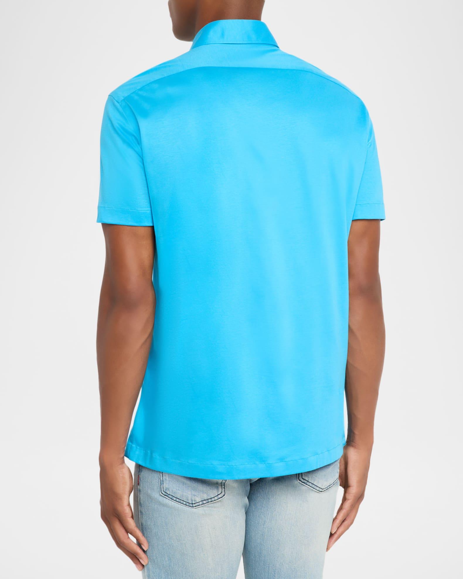 Men's Cotton Classic-Fit Polo Shirt Product Image