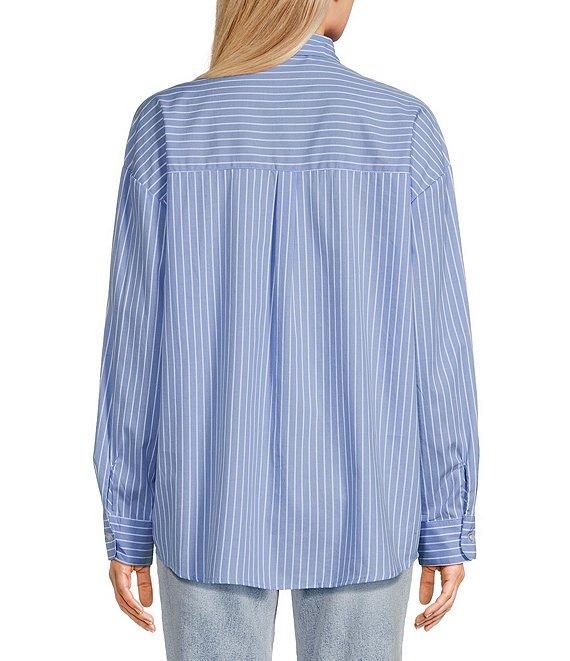 Copper Key Oversized Button-Front Shirt Product Image