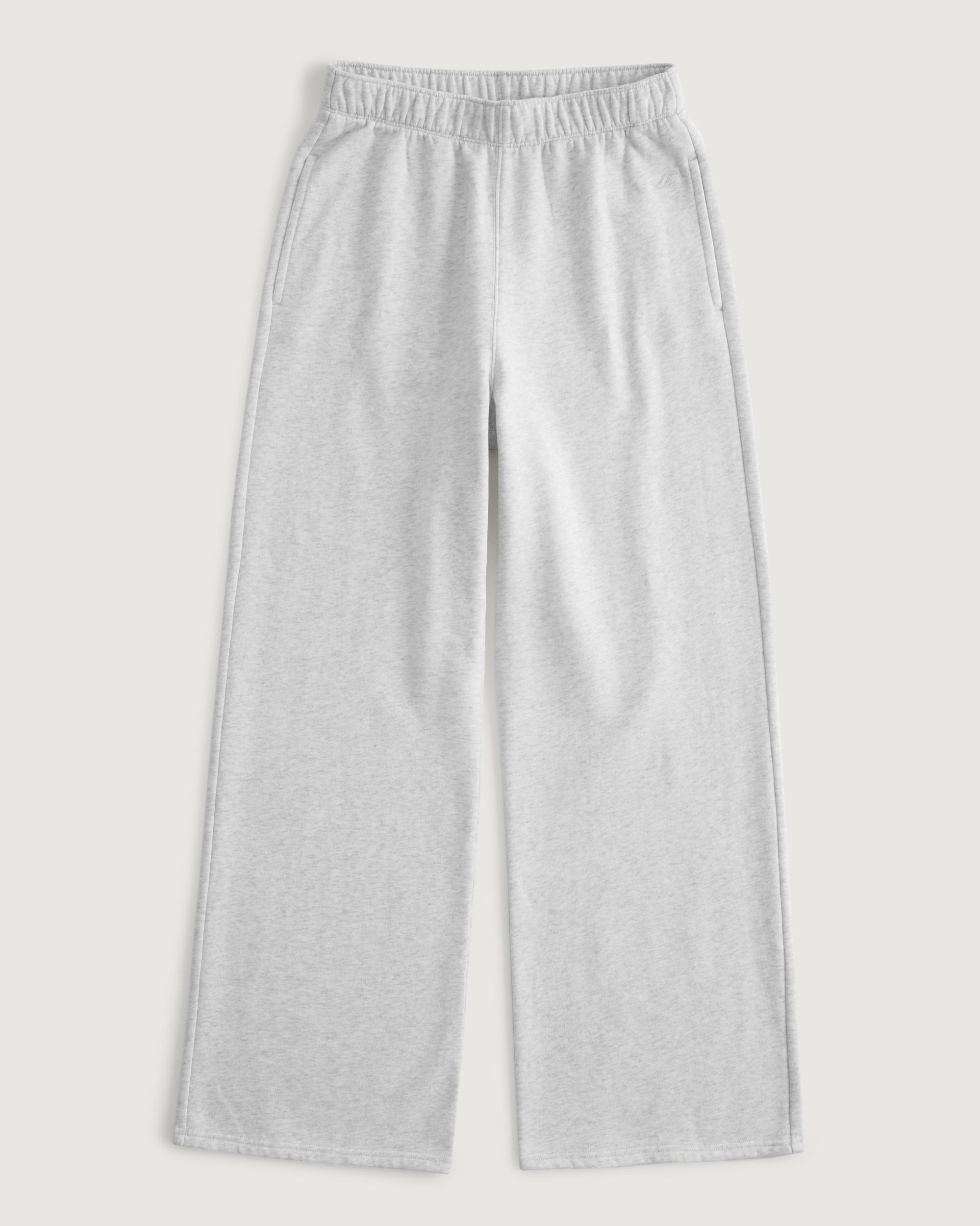 Hollister Feel Good Fleece Wide-Leg Pants Product Image